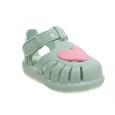 Igor S10310 Tobby Gloss Love Yeşil Çocuk Sandalet - 1