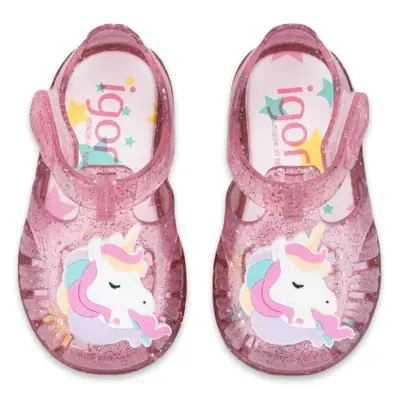 Igor S10341 Tobby Unicornio Fuşya Kız Çocuk Sandalet - 3