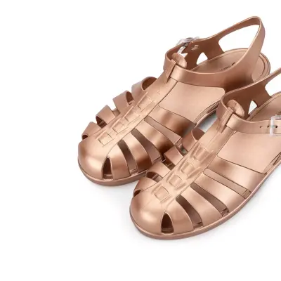 Igor S10346Z Biarritz Metal Bronz Kadın Sandalet - 4
