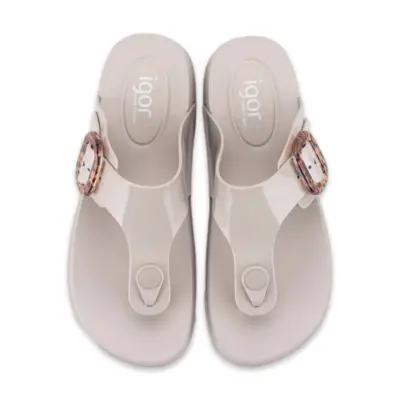 Igor S10364 Bari Parmak Arası Kum Kadın Terlik - 3