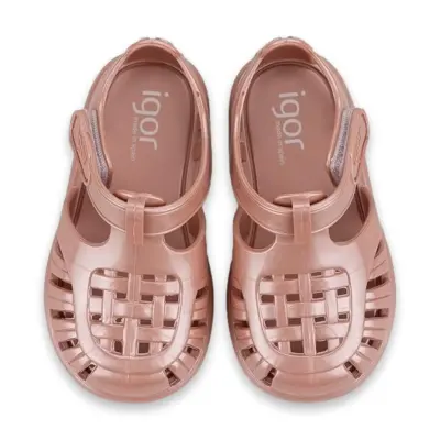 Igor S10366 Tobby Nacar Gül Kurusu Kız Çocuk Sandalet - 3