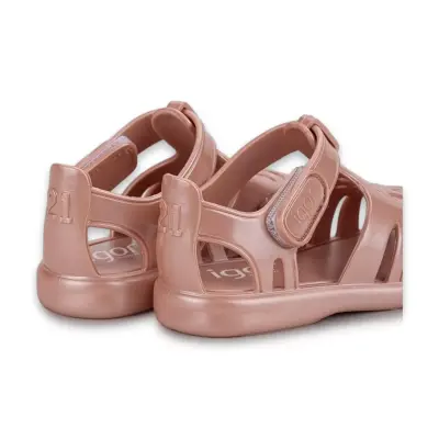 Igor S10366 Tobby Nacar Gül Kurusu Kız Çocuk Sandalet - 4