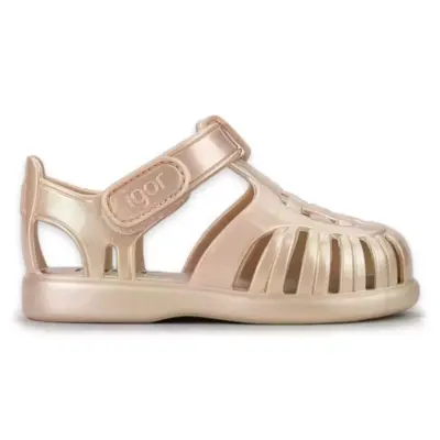 Igor S10366 Tobby Nacar Platin Kız Çocuk Sandalet - 1