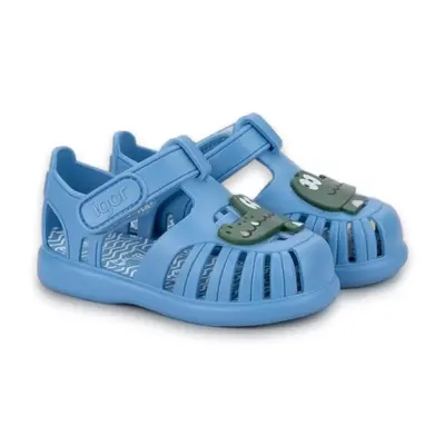 Igor S10371 Tobby Croco Mavi Çocuk Sandalet - Igor (1)