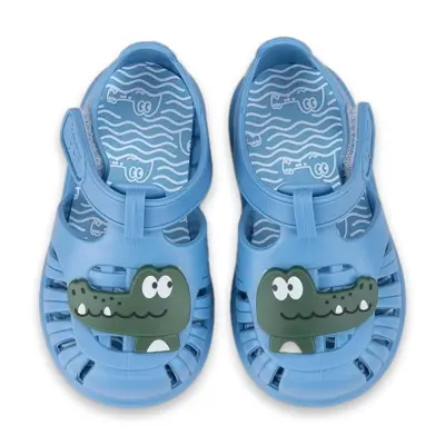 Igor S10371 Tobby Croco Mavi Çocuk Sandalet - 3