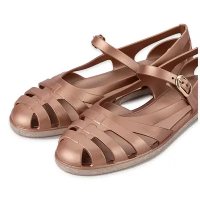 Igor S10375 Paris Metal Bronz Kadın Sandalet - 4