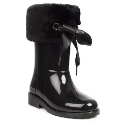 Igor W10239 K Campera Charol Soft Yağmur Siyah Çocuk Çizme 