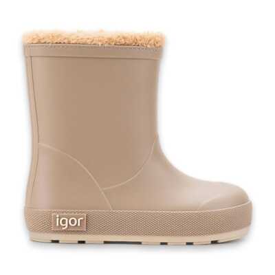 Igor W10314 Yogi Dk Borreguito Yağmur Kahverengi Kız Çocuk Çizme - 1