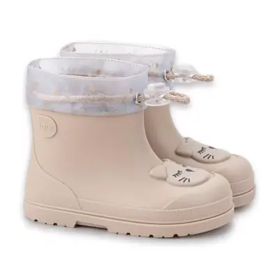Igor W10322 Mendi Gato Yağmur Bej Çocuk Çizme - 5