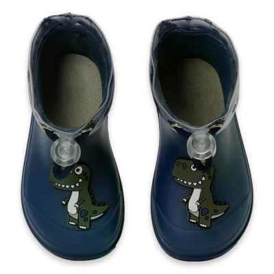 Igor W10323 Mendi Dino Yağmur Mavi Çocuk Çizme - 3