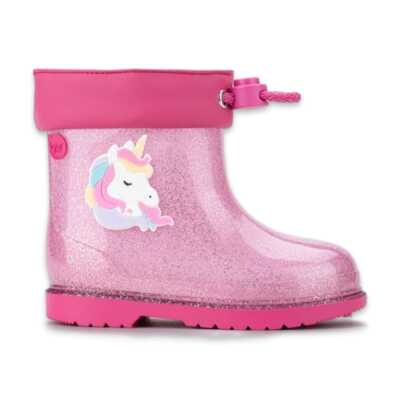 Igor W10339 Bimbi Unicornio Glitter Fuşya Kız Çocuk Çizme - Igor
