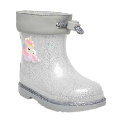 Igor W10339 Bimbi Unicornio Glitter Gümüş Kız Çocuk Çizme - Igor