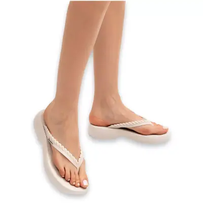 Ipanema 27079Z Verano Fem Parmak Arası Bej Kadın Terlik - 1