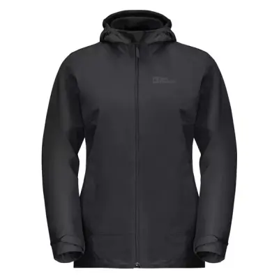 Jack Wolfskın Waterproof Moonrise 3In1 Jkt Siyah Kadın Mont - 4