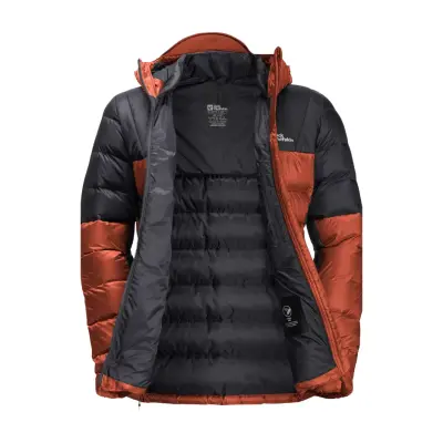 Jack Wolfskin 1207141 Nebelhorn Down Hoody M Karamel Erkek Mont - 3