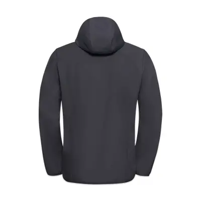 Jack Wolfskin 1307471 Bornberghoody Suya Dirençli Mont Gri Erkek Mont - 3