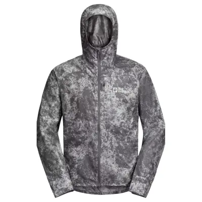 Jack Wolfskin 1307861 Prelight Wind Jkt M Gri Erkek Ceket - 4