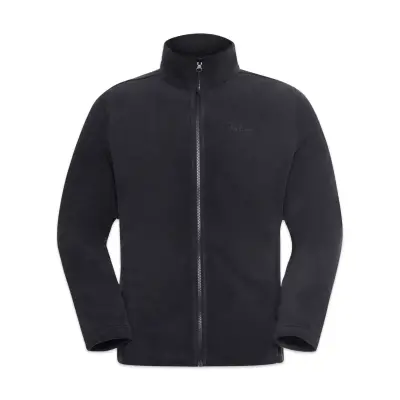 Jack Wolfskın 1711371 Winterstein Fz M Polar Ceket Siyah Erkek Ceket - 3