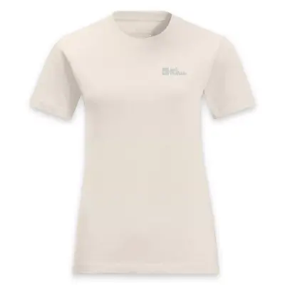 Jack Wolfskin 1808352 Essential T W Beyaz Kadın Outdoor - 5
