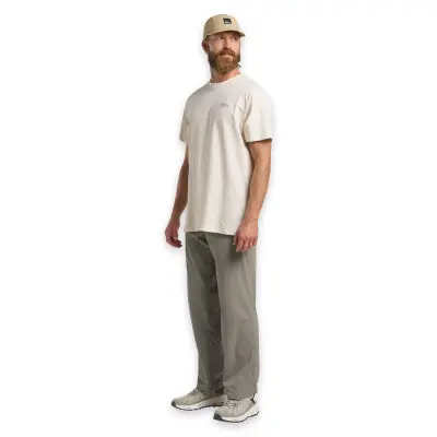 Jack Wolfskin 1808382 Essential T M Beyaz Erkek T-Shirt - 3