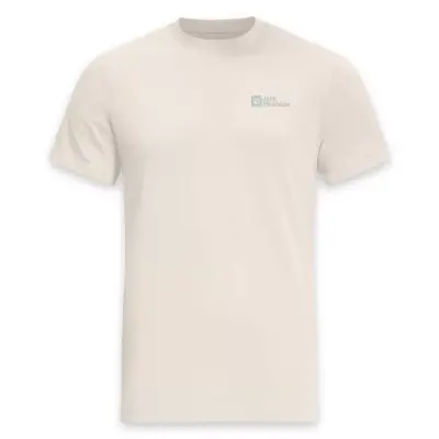 Jack Wolfskin 1808382 Essential T M Beyaz Erkek T-Shirt - 5