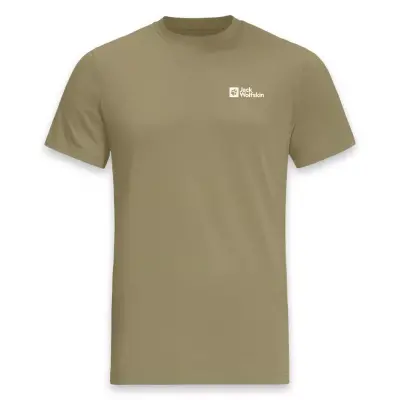 Jack Wolfskin 1808382 Essential T M Haki Erkek T-Shirt - 3