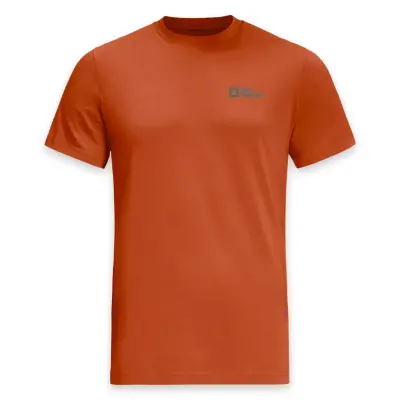 Jack Wolfskin 1808382 Essential T M Turuncu Erkek T-Shirt - 5
