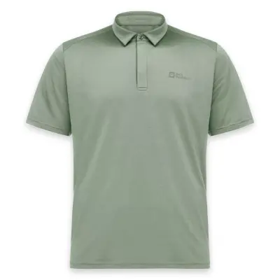 Jack Wolfskin 1809801Tr Delgami Polo M Yeşil Erkek T-Shirt - 5