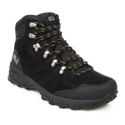 Jack Wolfskin 4049841 Refugio Texapore Mid Siyah Erkek Bot - 1