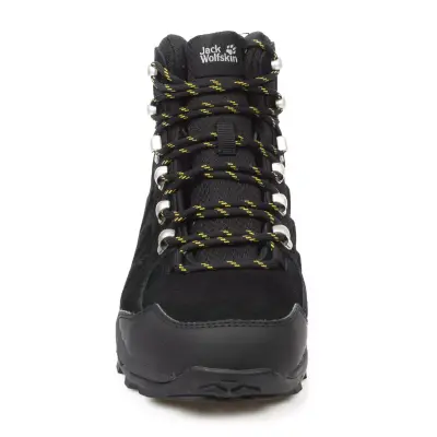 Jack Wolfskin 4049841 Refugio Texapore Mid Siyah Erkek Bot - 3
