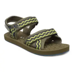 Jack Wolfski̇n 4052971 Z Zulu Outdoor Yeşi̇l Uni̇sex Sandalet 
