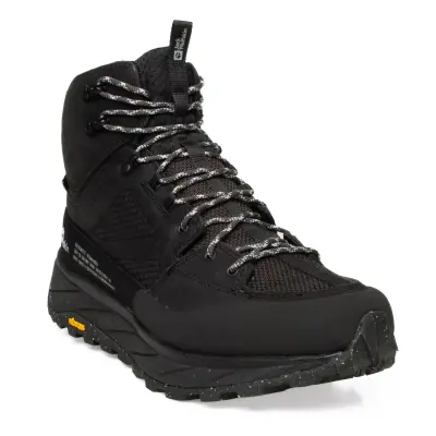 Jack Wolfskin 4056381 Wp Terraquest Texapore Mid M Siyah Bot - 1