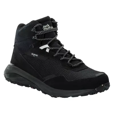 Jack Wolfskin 4059661 Dromoventure Mid M Siyah Erkek Ayakkabı - 1
