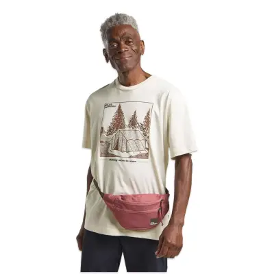 Jack Wolfskin 8007801 15X37X11 2Lt Konya Hipbag Kırmızı UnÇanta - 3