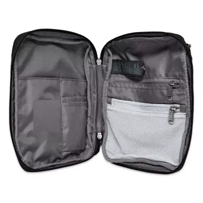 Jack Wolfskin 8007811 Konya Organizer Outdoor 17X2X24 Siyah Unisex Spor Çanta - 2