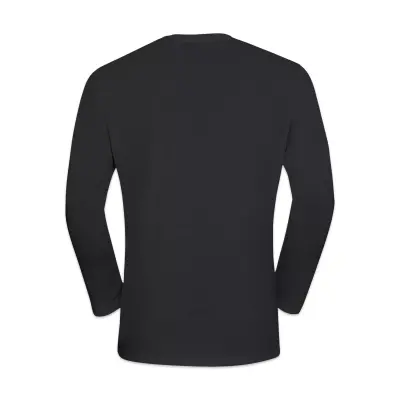 Jack Wolfskin A60291 Vonnan Ls T M Siyah Erkek T-Shirt - 4