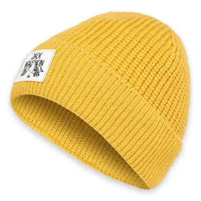 Jack Wolfskin A61610 Badge Beanie Bere Sarı Unisex Bere - 1