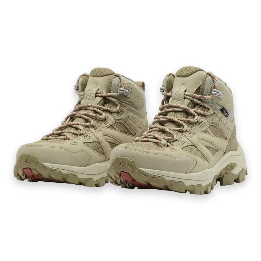 Booyaka619出品 Jack Wolfskin A62071 Vojo Outdoor Açık Yeşil Kadın Bot | Ayakkabı