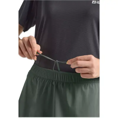 Jack Wolfskin A63787 Prelight Swift Skort W Şort Etek Yeşil Kadın Spor Etek - 5