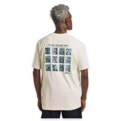 Jack Wolfskin A63857Tr Trailblazer T M Beyaz Erkek T-Shirt - 2