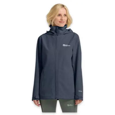 Jack Wolfskin A63902 Trailtime 2L Jkt W Lacivert Kadın Outdoor 