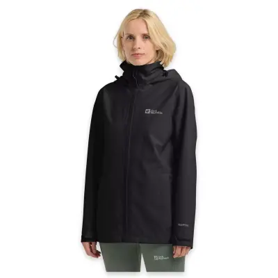 Jack Wolfskin A63902 Trailtime 2L Jkt W Siyah Kadın Outdoor 