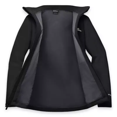 Jack Wolfskin A63902 Trailtime 2L Jkt W Siyah Kadın Outdoor - 5