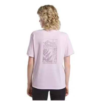 Jack Wolfskin A63953 Vonnan Graphic T W Kadın T-Shirt - 2