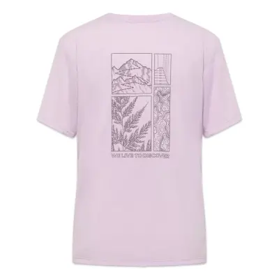 Jack Wolfskin A63953 Vonnan Graphic T W Kadın T-Shirt - 5