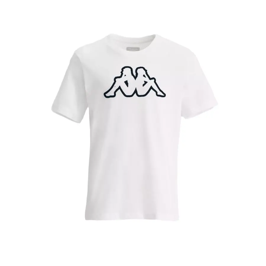 Kappa 331F1Nw Logo Cromen Tk Beyaz Erkek T-Shirt - 1