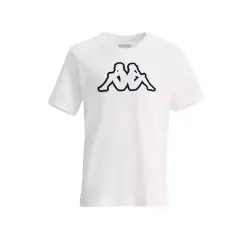 Kappa 331F1Nw Logo Cromen Tk Beyaz Erkek T-Shirt 