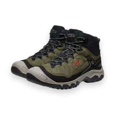 Keen 1028987 Targhee Iv Mid Wp Outdoor Haki Unisex Bot - 1