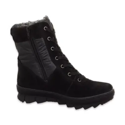 Legero 000421 Z Novara Gore-Tex Deri Siyah Kadın Bot - 3