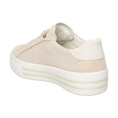Legero 000430 Lima 2.0 Günlük Sneakers Bej Kadın Spor Ayakkabı - 4